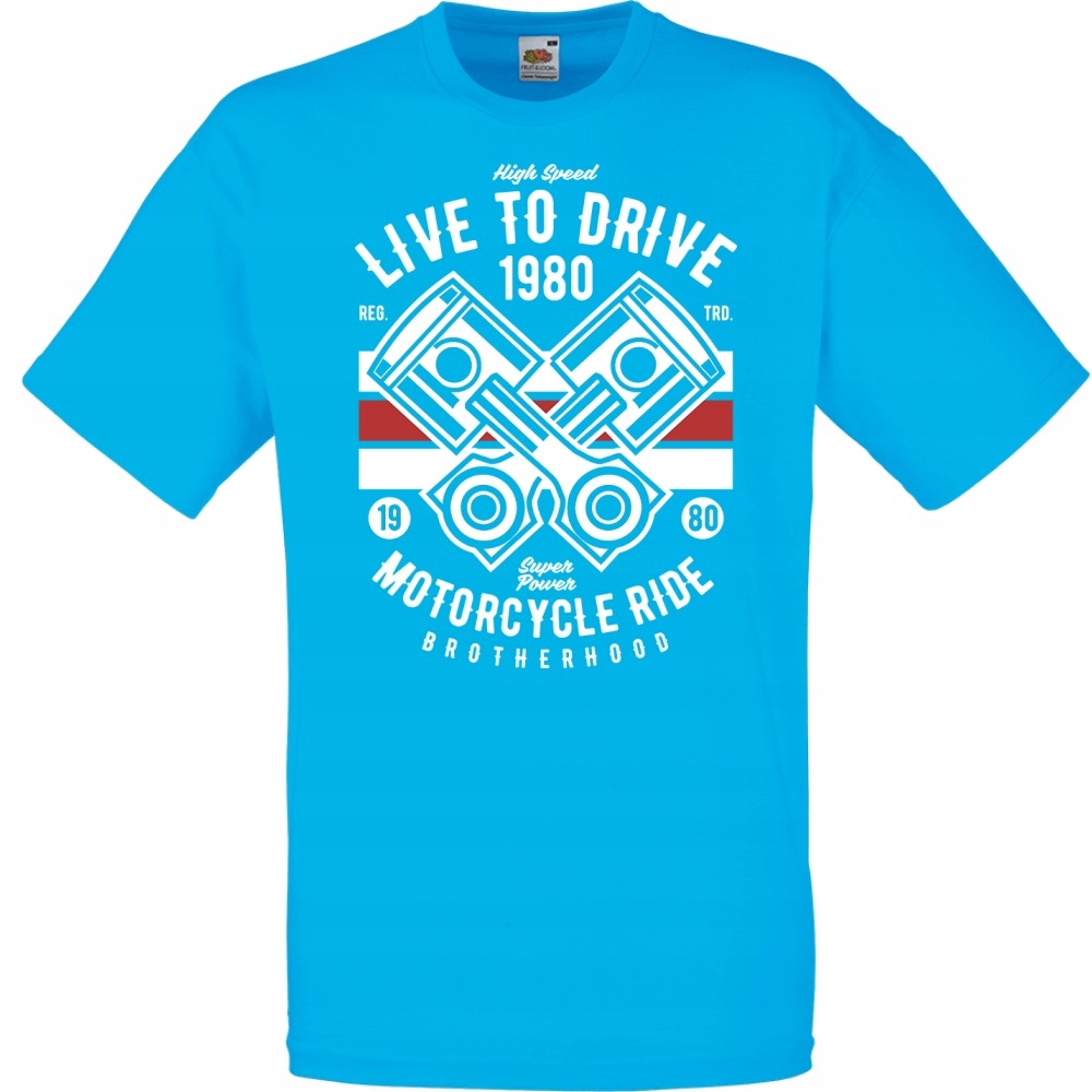 

Koszulka live to drive motocykl części motor S