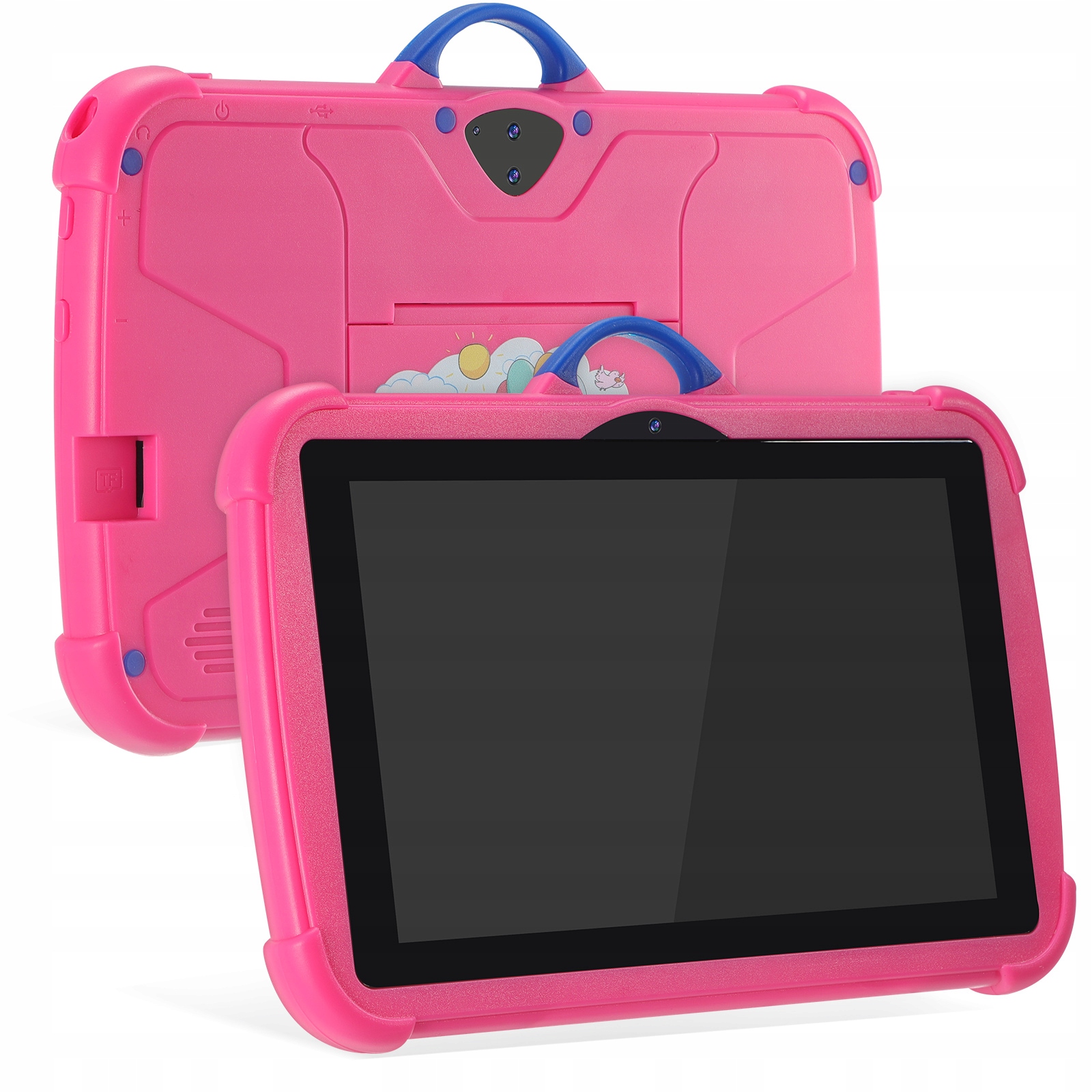 Kolorowy Tablet Dla Dzieci Z Dwoma Kamerami I 32 Gb Pamięci