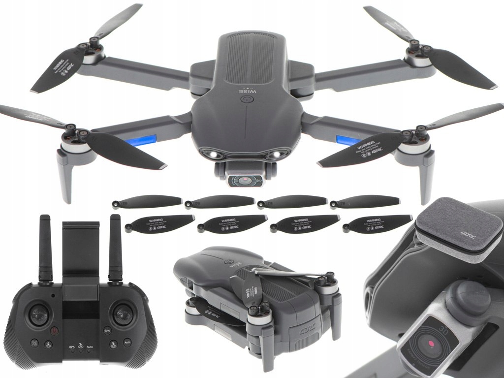 Дрон RC F9 камера 6K HD GPS WiFi диапазон 2000M