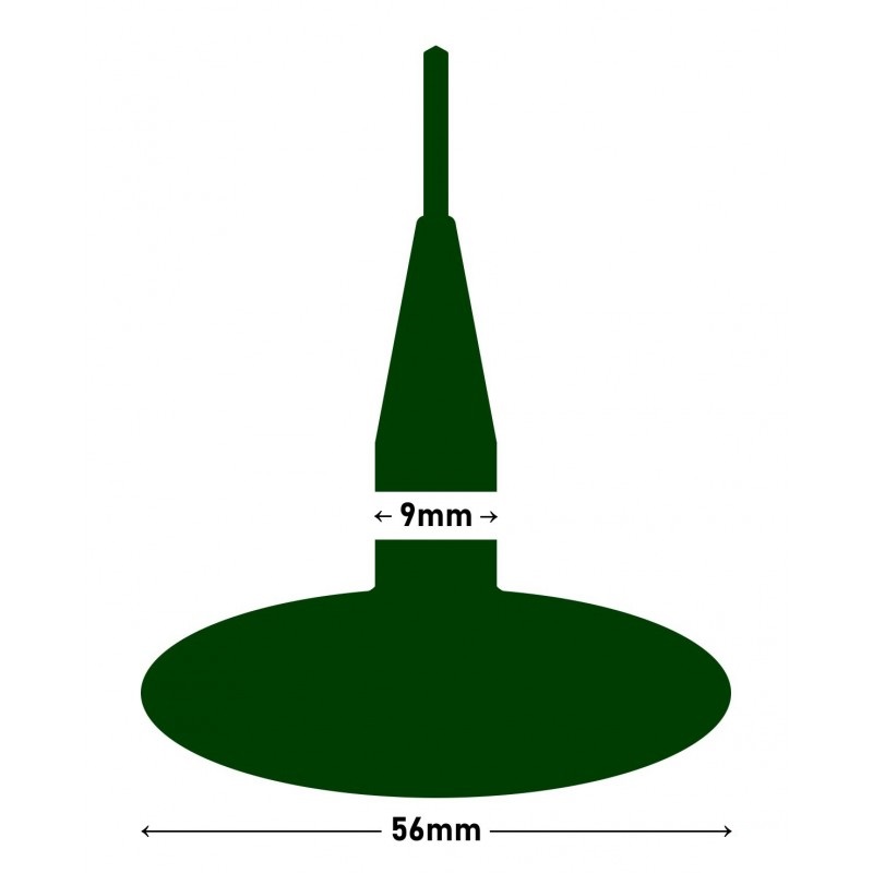 Kołek do naprawy opon MARUNI 9mm z łatką 56mm 4szt