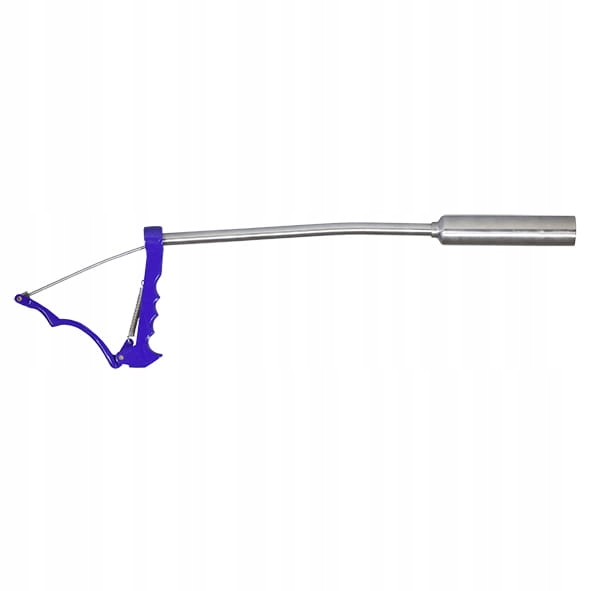 Aplikator Do Bolusów Dla Krów z uchwytem (2 bolusy) Stal Nierdzewna 71cm