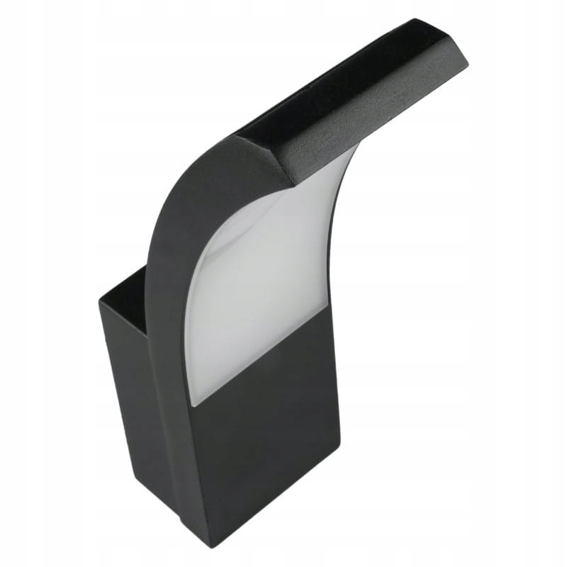 Led fasádní nástěnné svítidlo černé, moderní, 4000K, IP54 Dpm