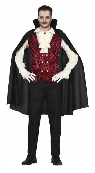 Kostým Upíra Upír Drakula Halloween S