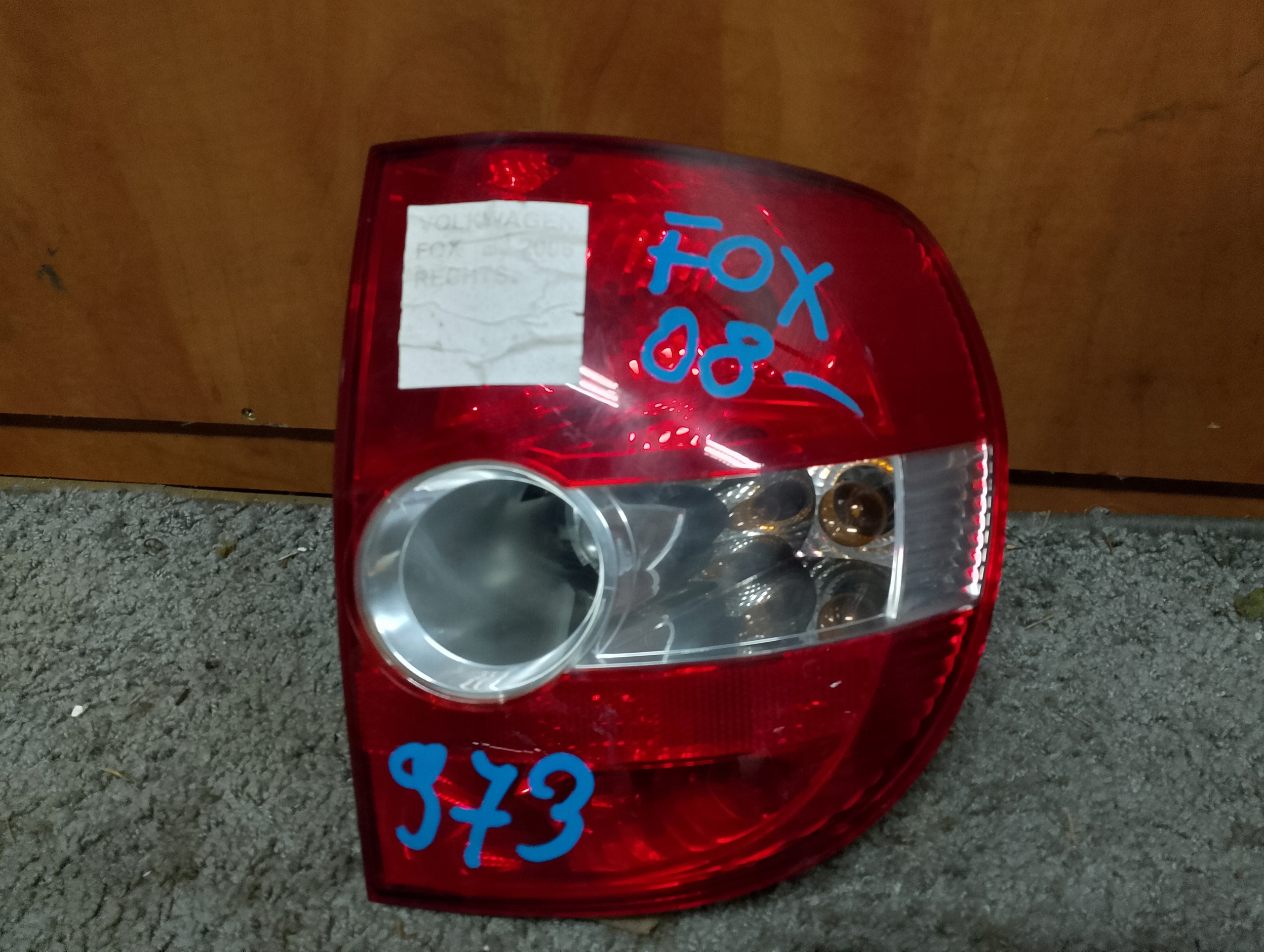 light right rear part right rear Volkswagen Fox 5Z0945096