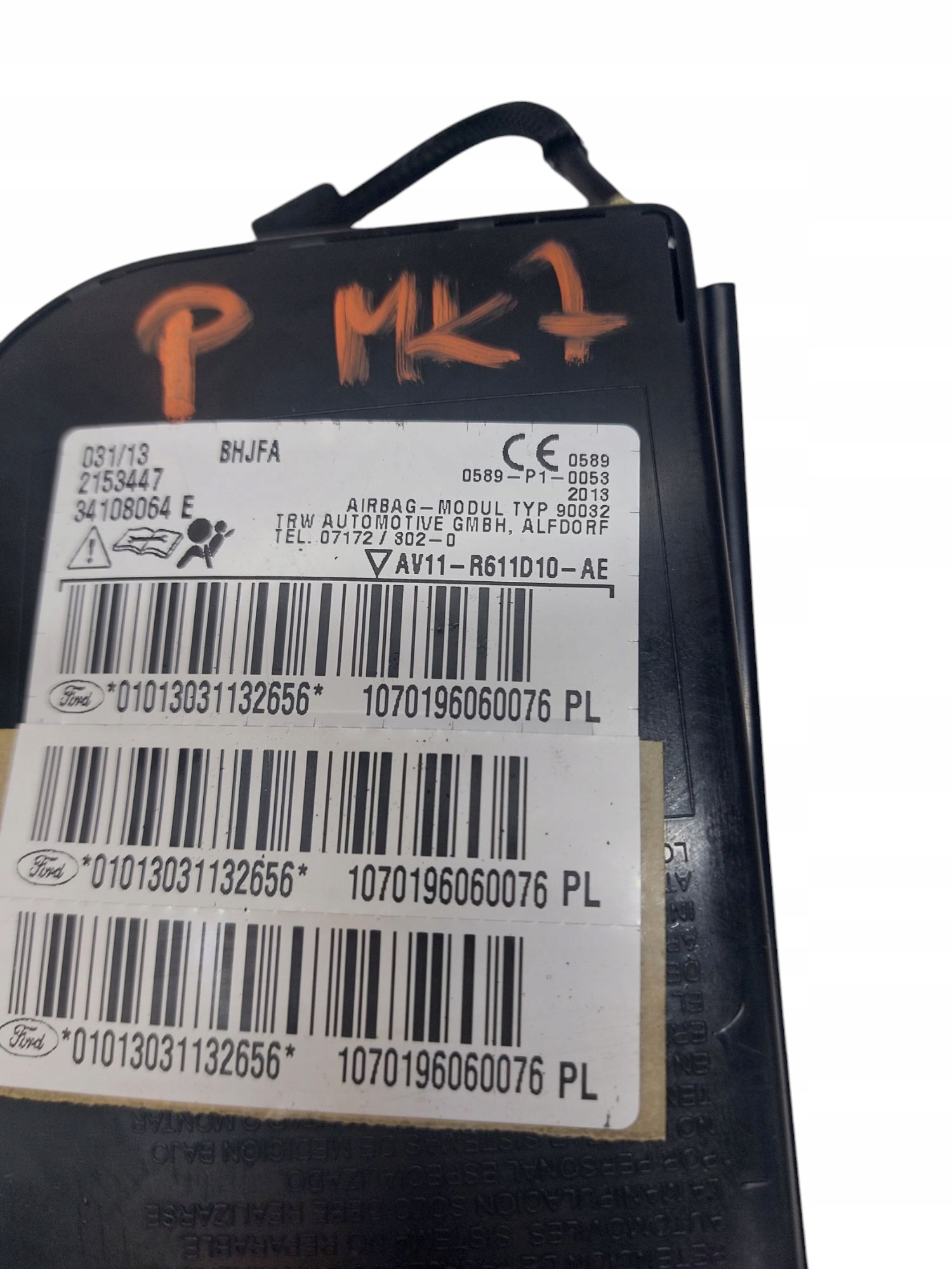 seat airbag right FORD B-MAX AV11R611D10AE