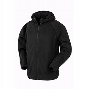 Polar unisex z materiałów z recyklingu bardzo Czarny r. L