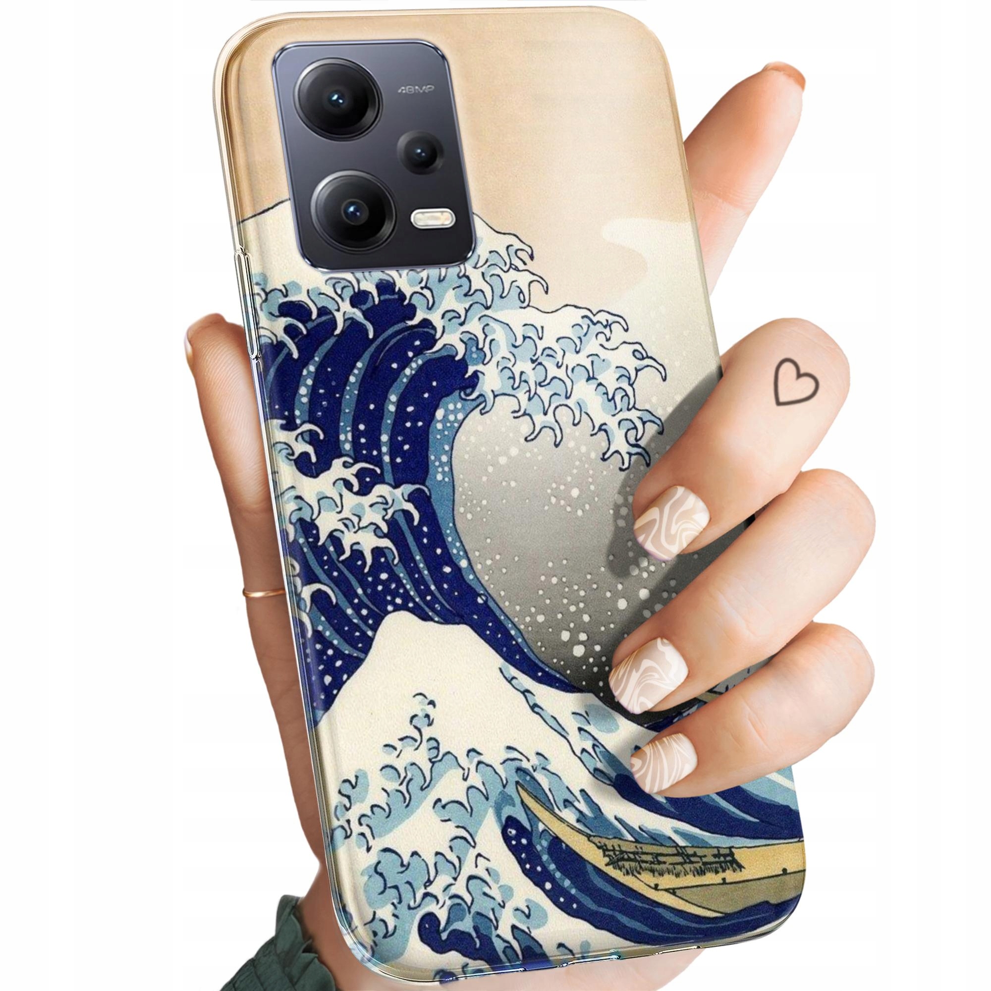 Etui Do Redmi Note 12 5G Poco X5 Japonia Kwiaty Tokio Obudowa Case