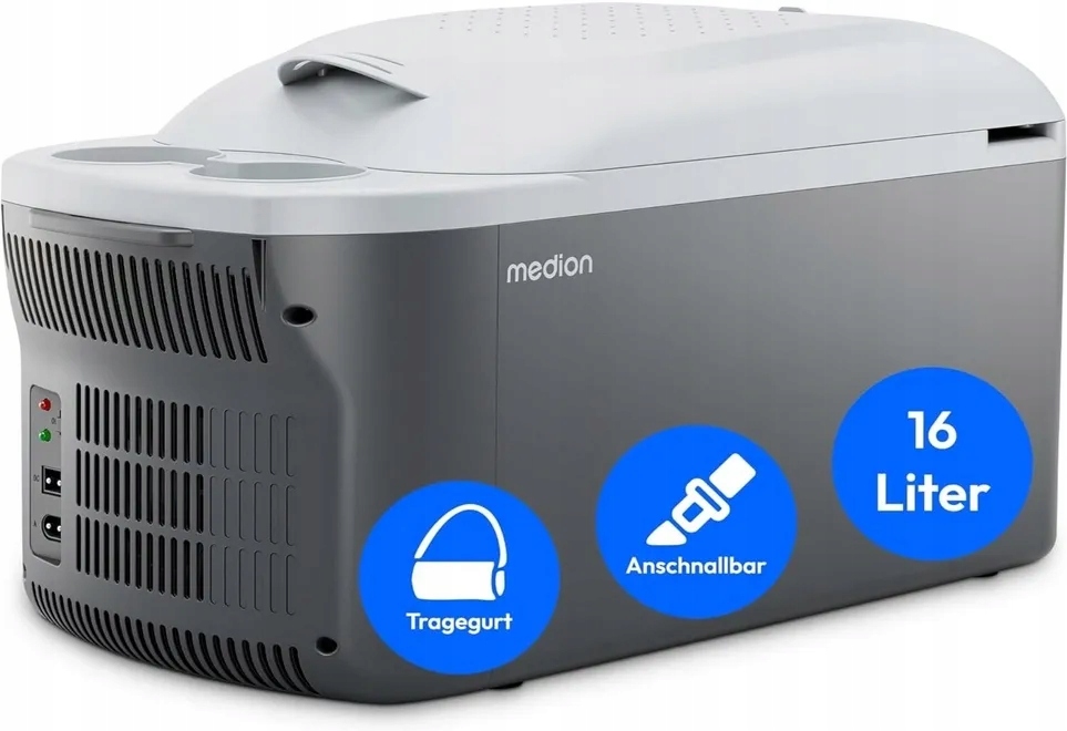 Duża Lodówka Turystyczna Przenośna Z Funkcją Chłodzenia I Grzania