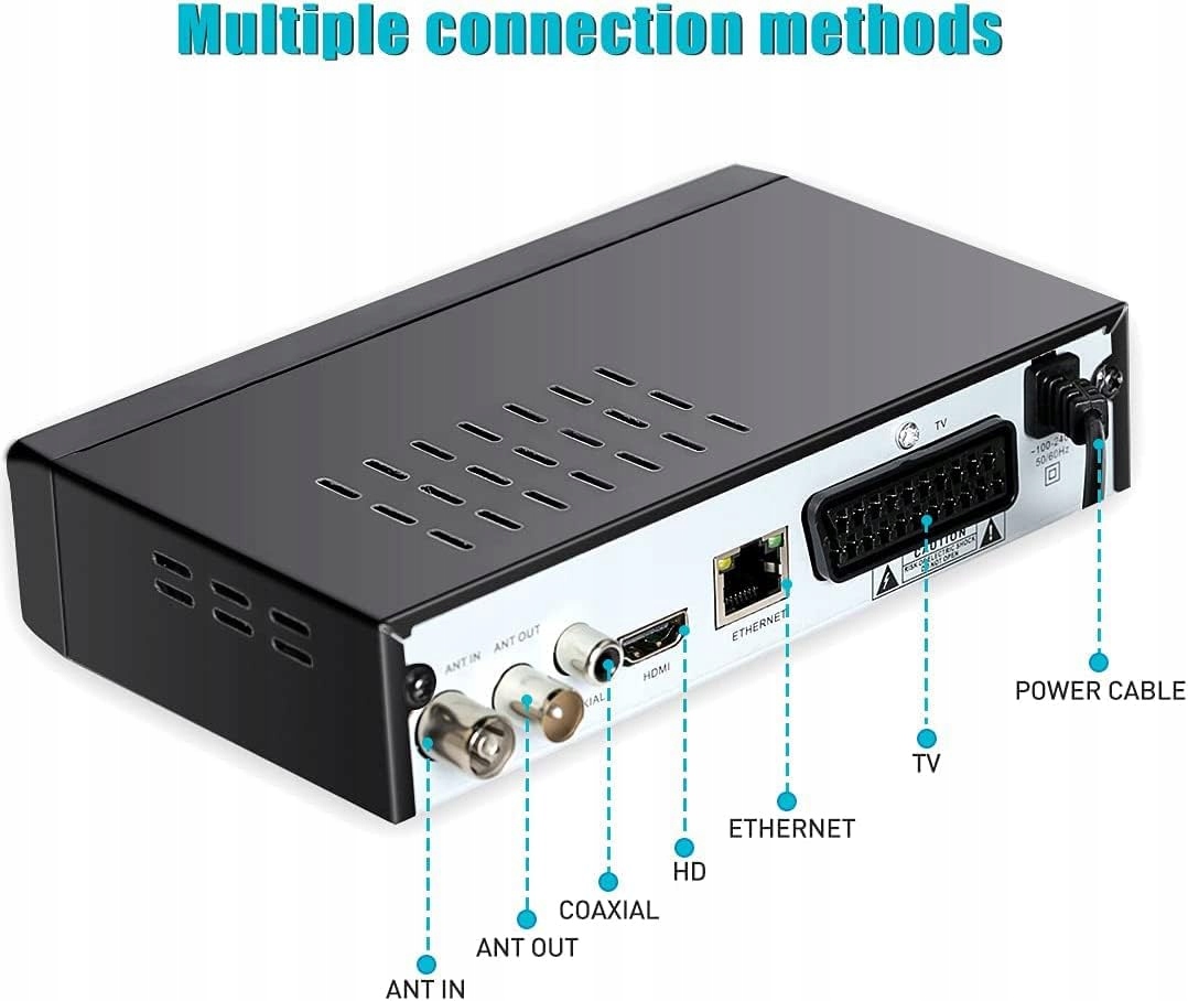Odbiornik cyfrowy HDMI dekoder telewizji naziemnej FullHD Model x