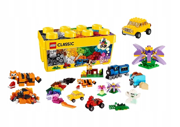 Lego 10696 Classic Kreativní Stavebnice Střední Sada Ideální Jako Dárek