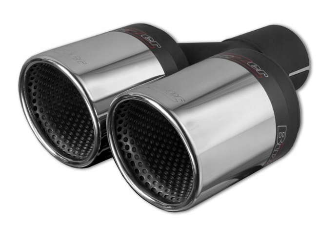 Športová koncovka tlmiča 2x80 mm Buzzer Ľavá