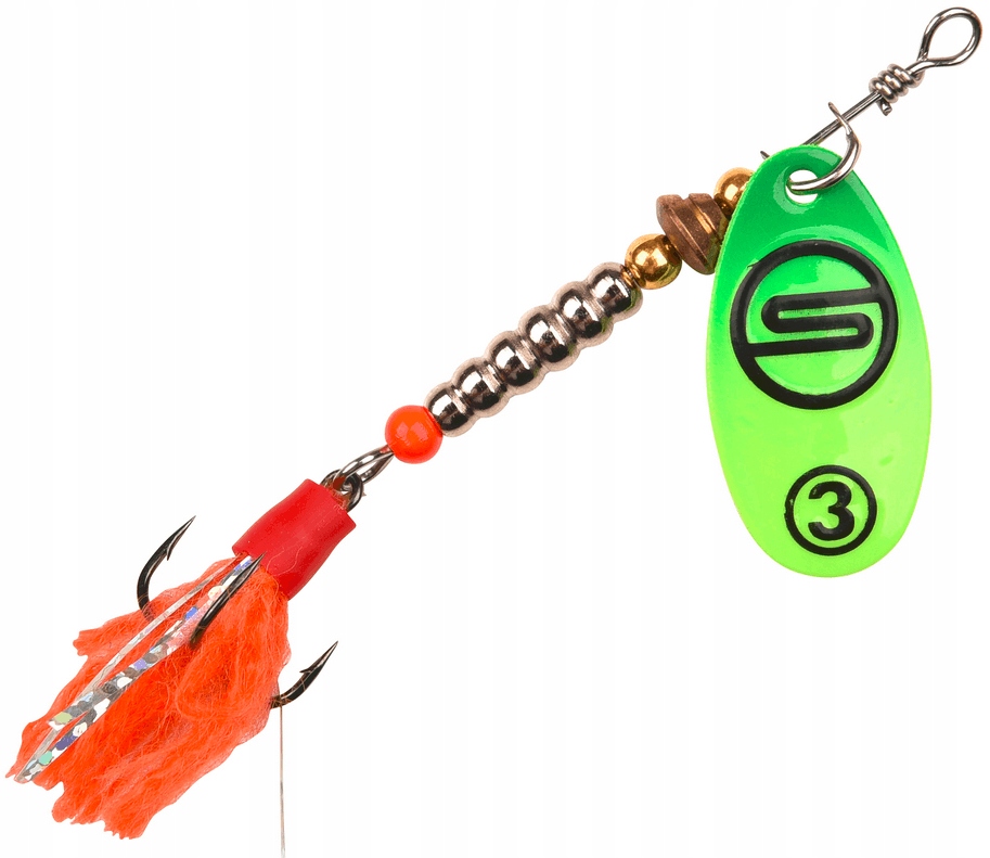 Błystka Obrotówka Spro Splash Spinner Firetiger roz.5 9g