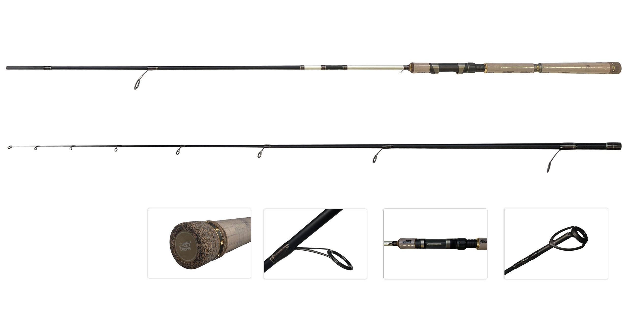 Wędka Spinning Caiman Mulsanne 2,70m 7-28g Szczupak Sandacz Carbon