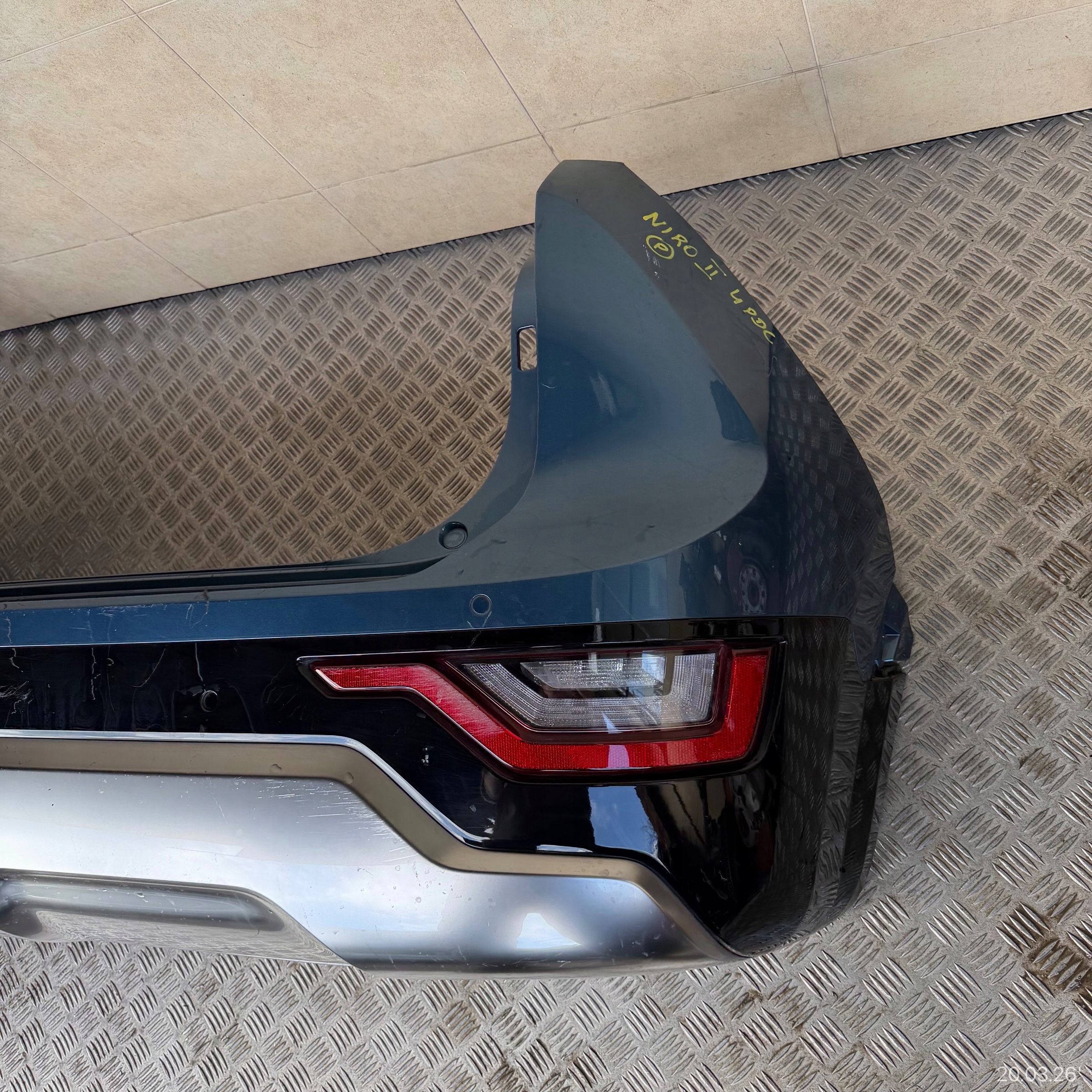 bumper rear complete KIA NIRO II 2022 ROK 4 PDC