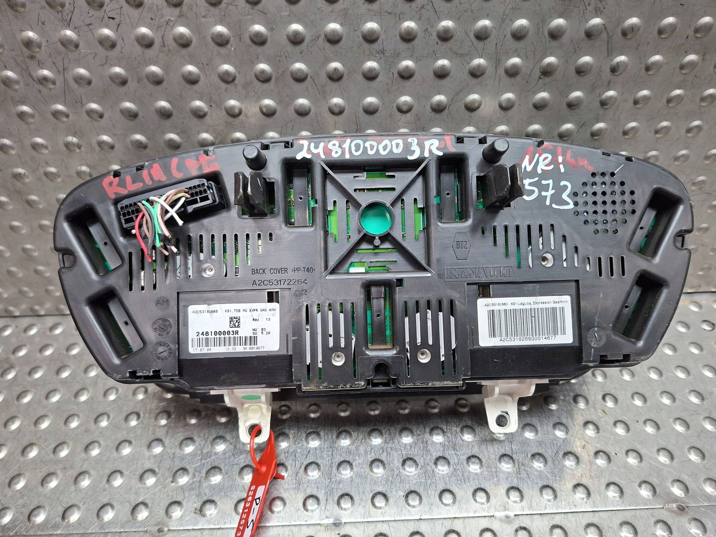 dials 248100003R RENAULT LAGUNA III 2.0 16V 2007