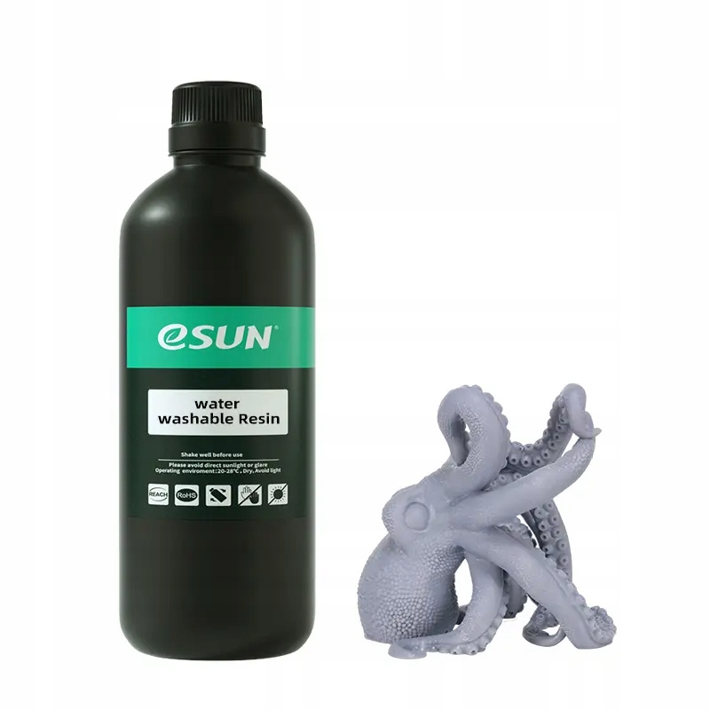 eSun pryskyřice Water Washable Resin šedá 500 g