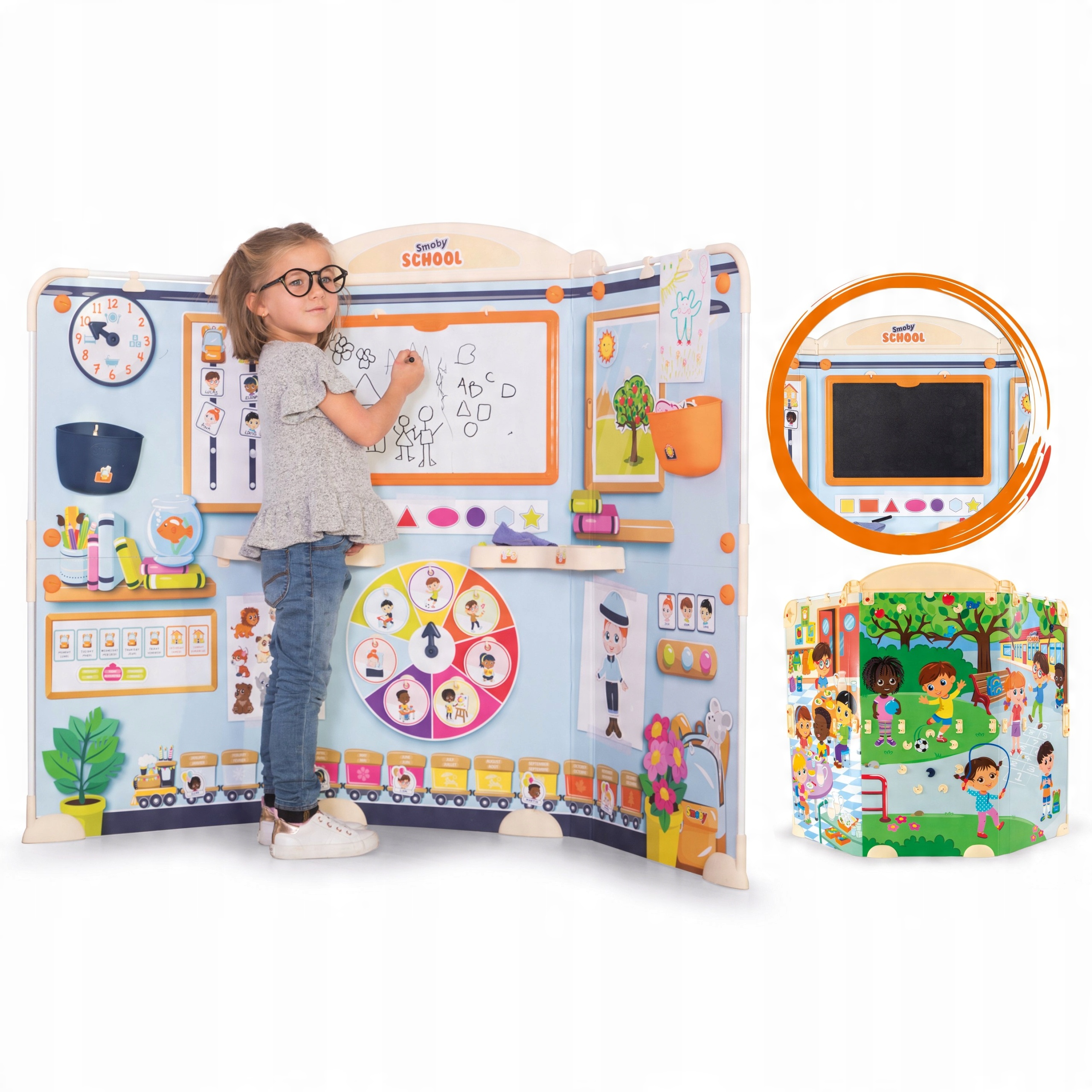 

Smoby Szkoła Zestaw Edukacyjny Tablica 80 akc