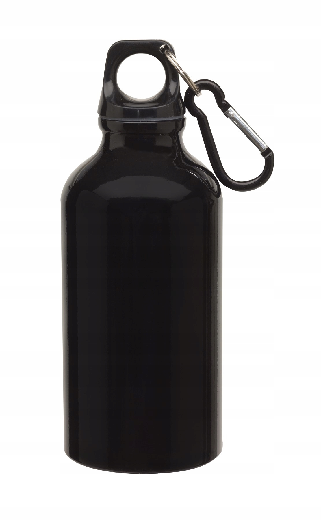Butelka aluminiowa karabińczyk 0,4L turystyczna