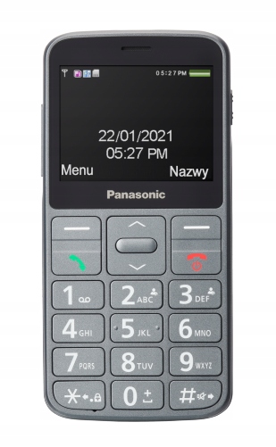 

Panasonic KX-TU160 Telefon Dla Seniora Sos szary