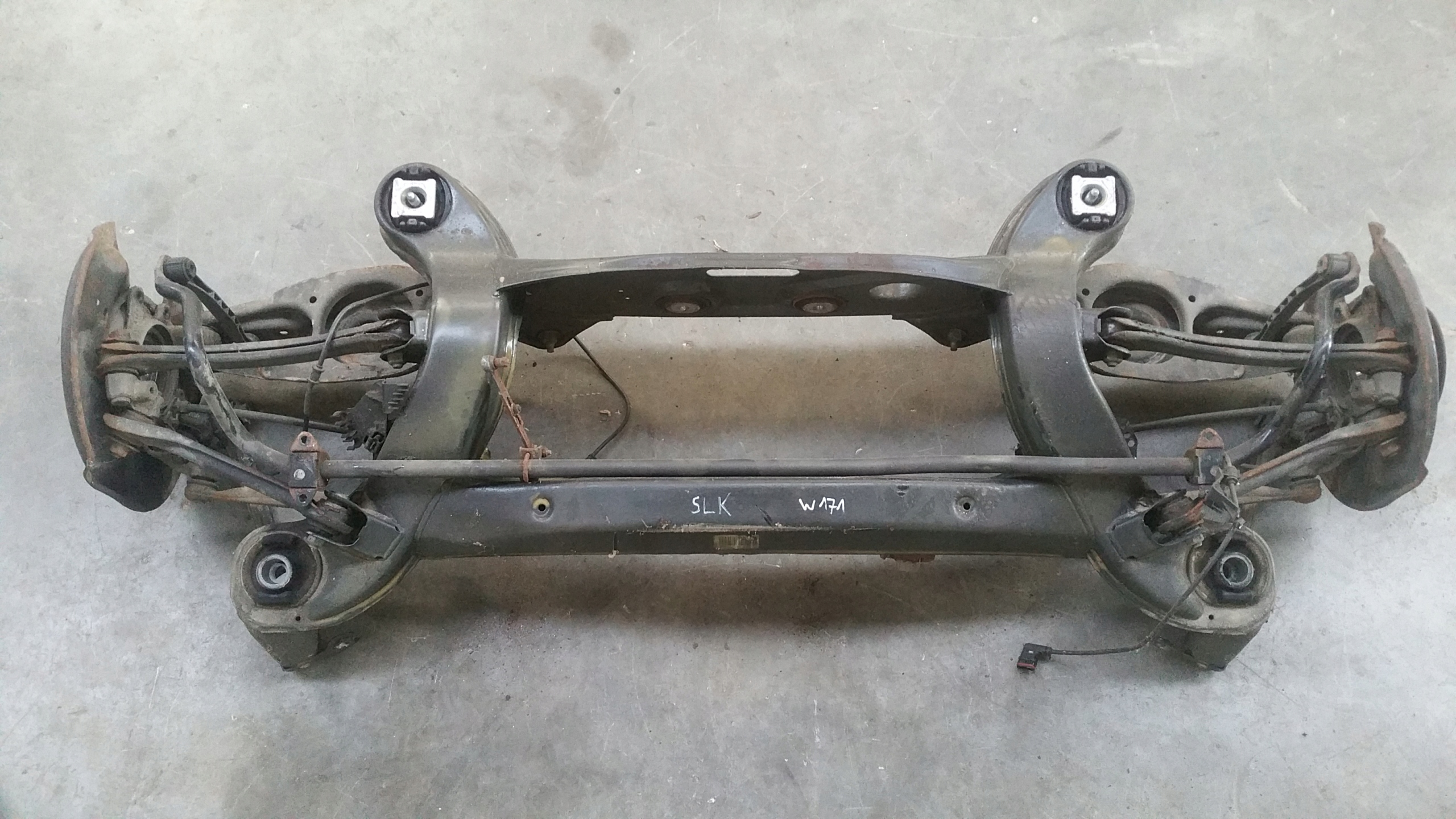 axle beam subframe rear part Mercedes W171