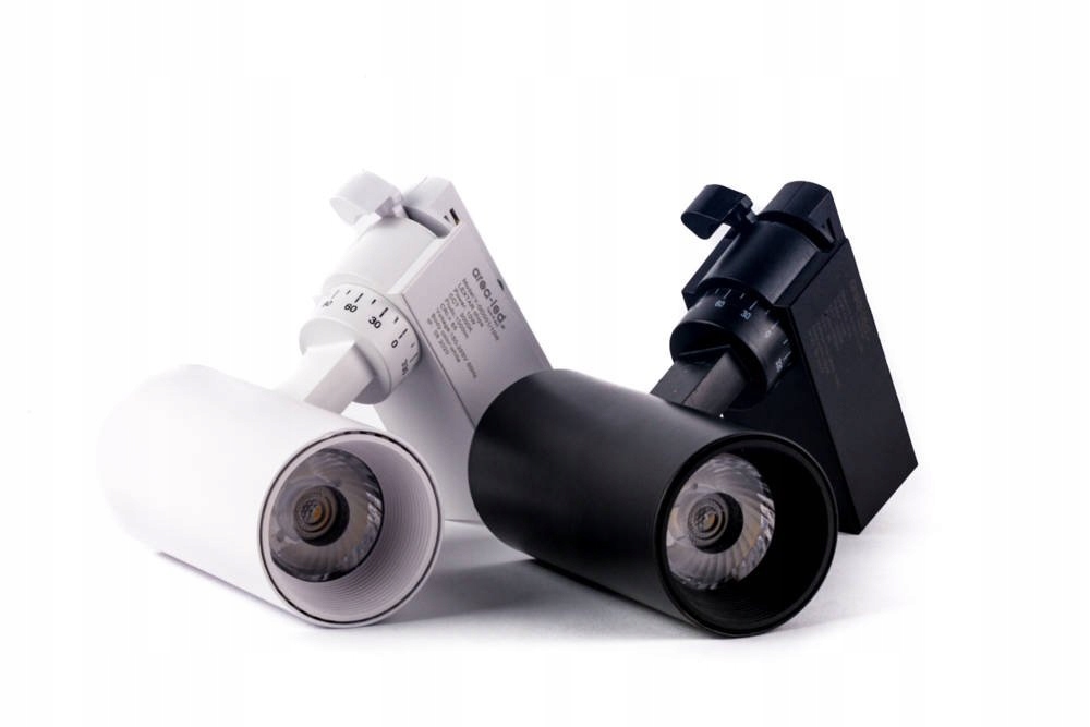 Reflektor LED lampa szynowa 10W 1 fazowa 4000K 30° Liczba punktów światła 1