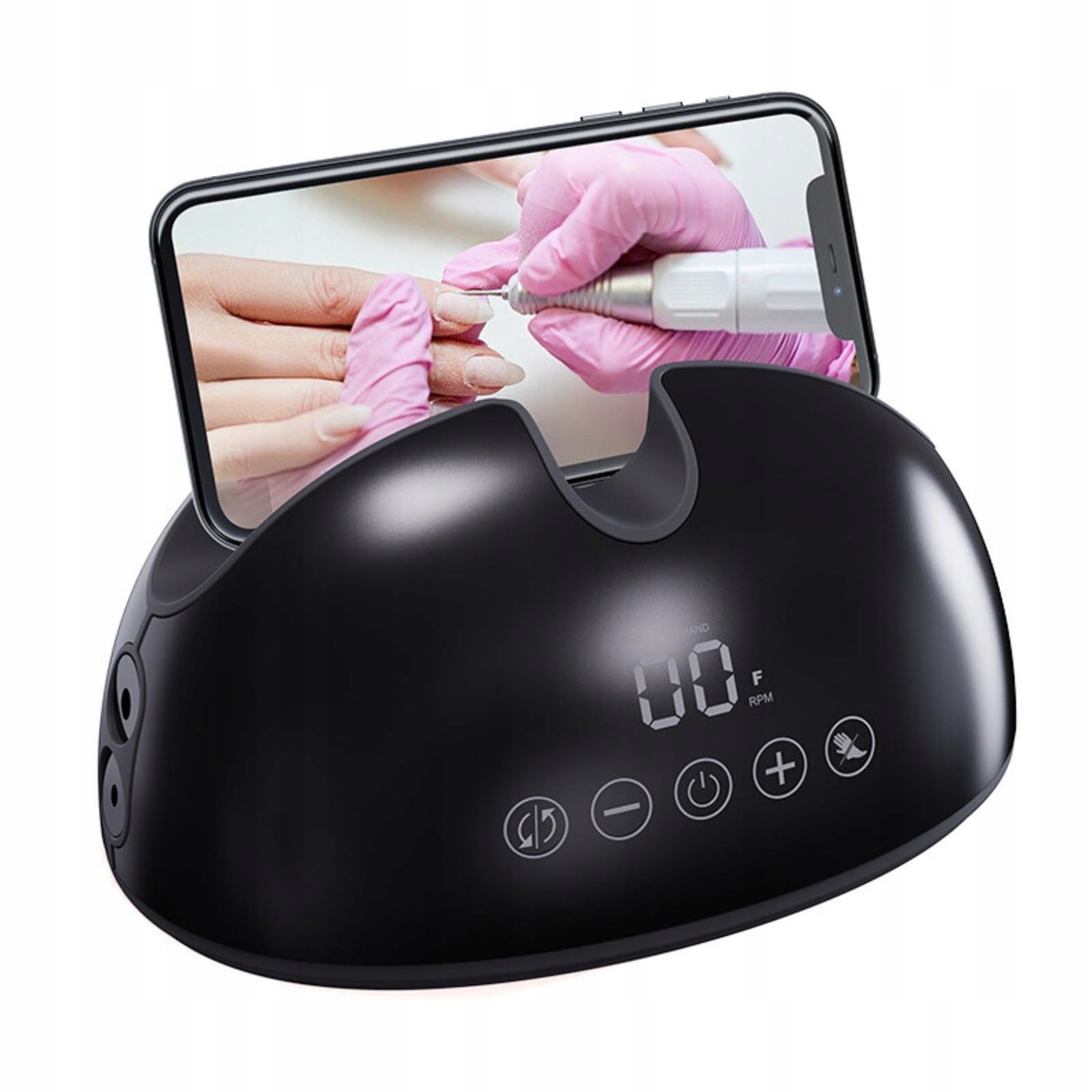 VOLTIX Profesjonalna Frezarka Do Paznokci 35000 Obrotów Zestaw Manicure — miniatura 7