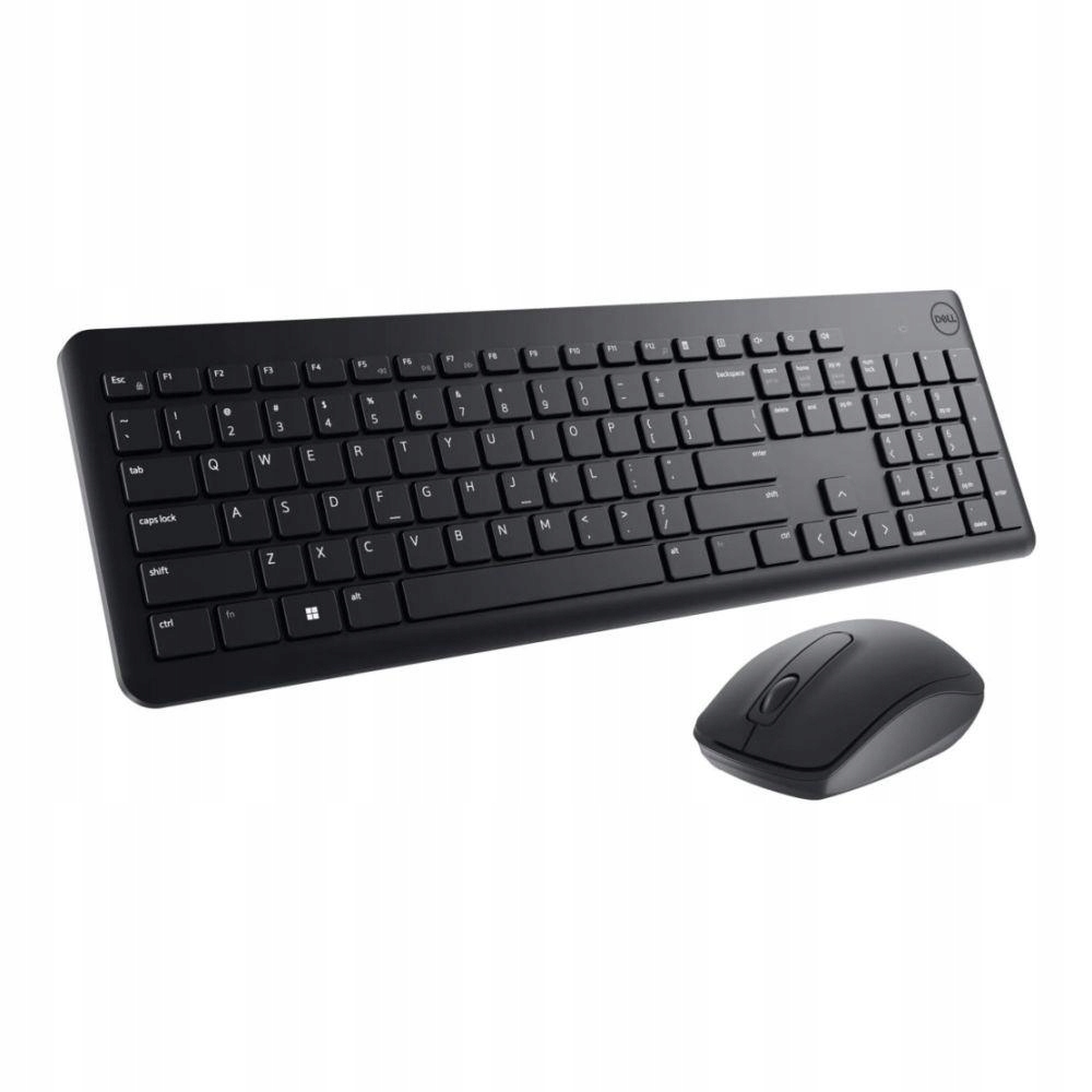 Dell Zestaw Klawiatura Mysz Bezprzewodowa Do Komputer Laptop KM3322W Czarny