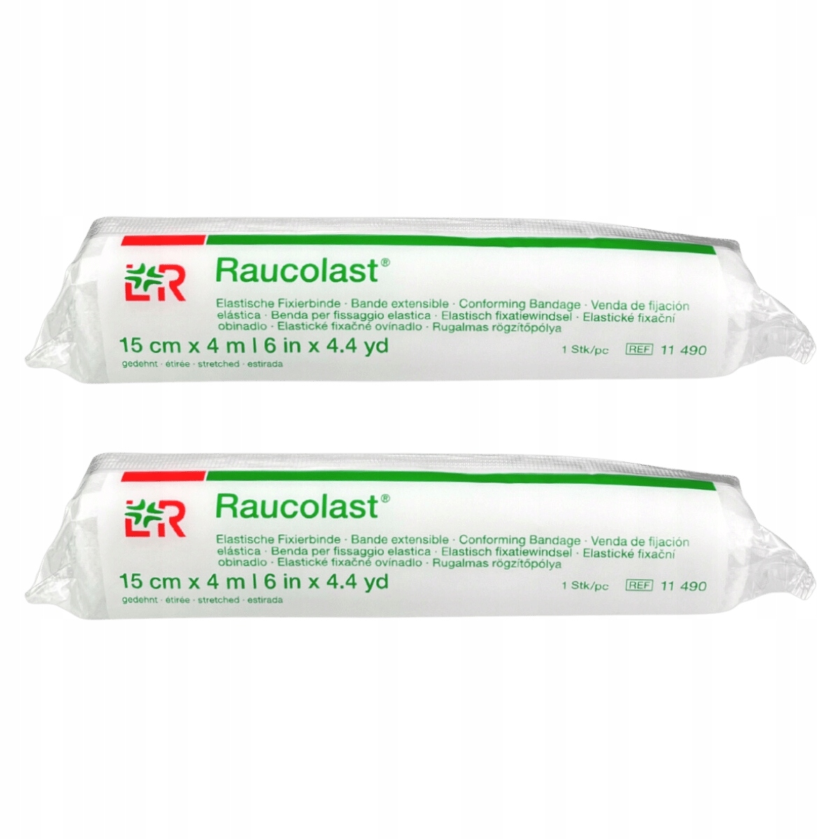 

Elastyczny bandaż podtrzymujący 15cm x4m Raucolast