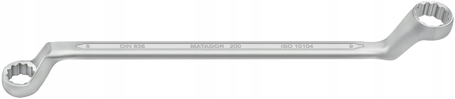 MATADOR ZESTAW KLUCZY OCZKOWYCH 02009081 8 SZTUK Producent code Matador 0200 9081