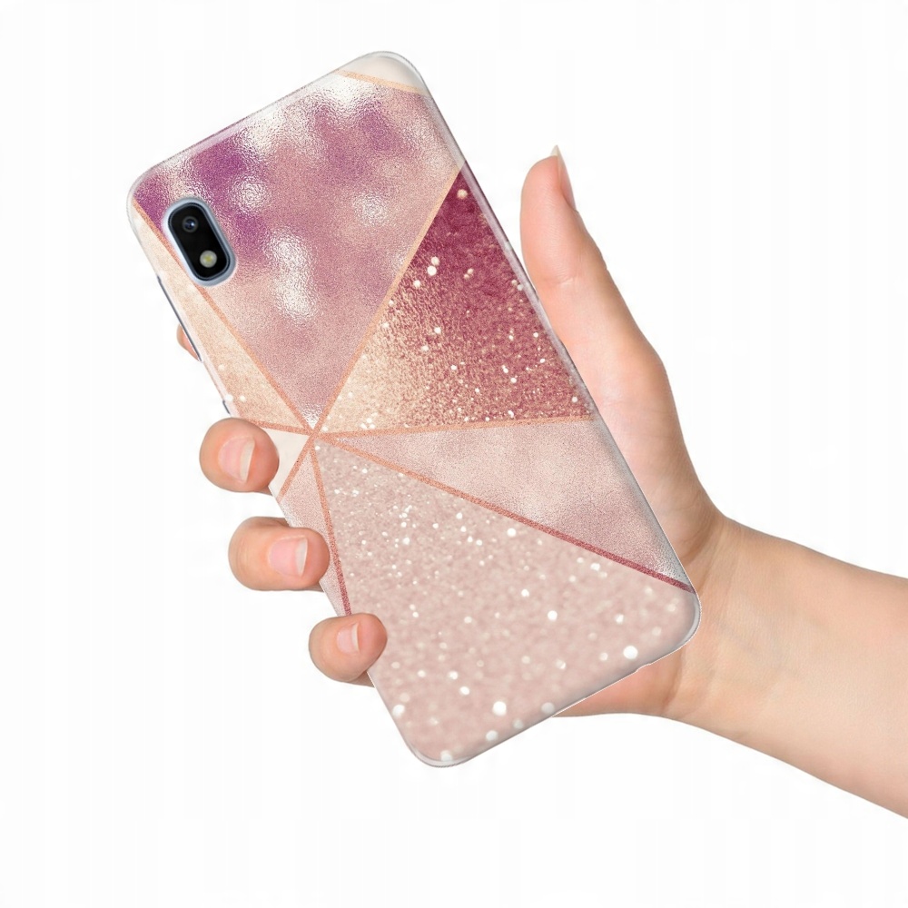 

Etui do Samsung Galaxy A10 wzory Różowe złoto