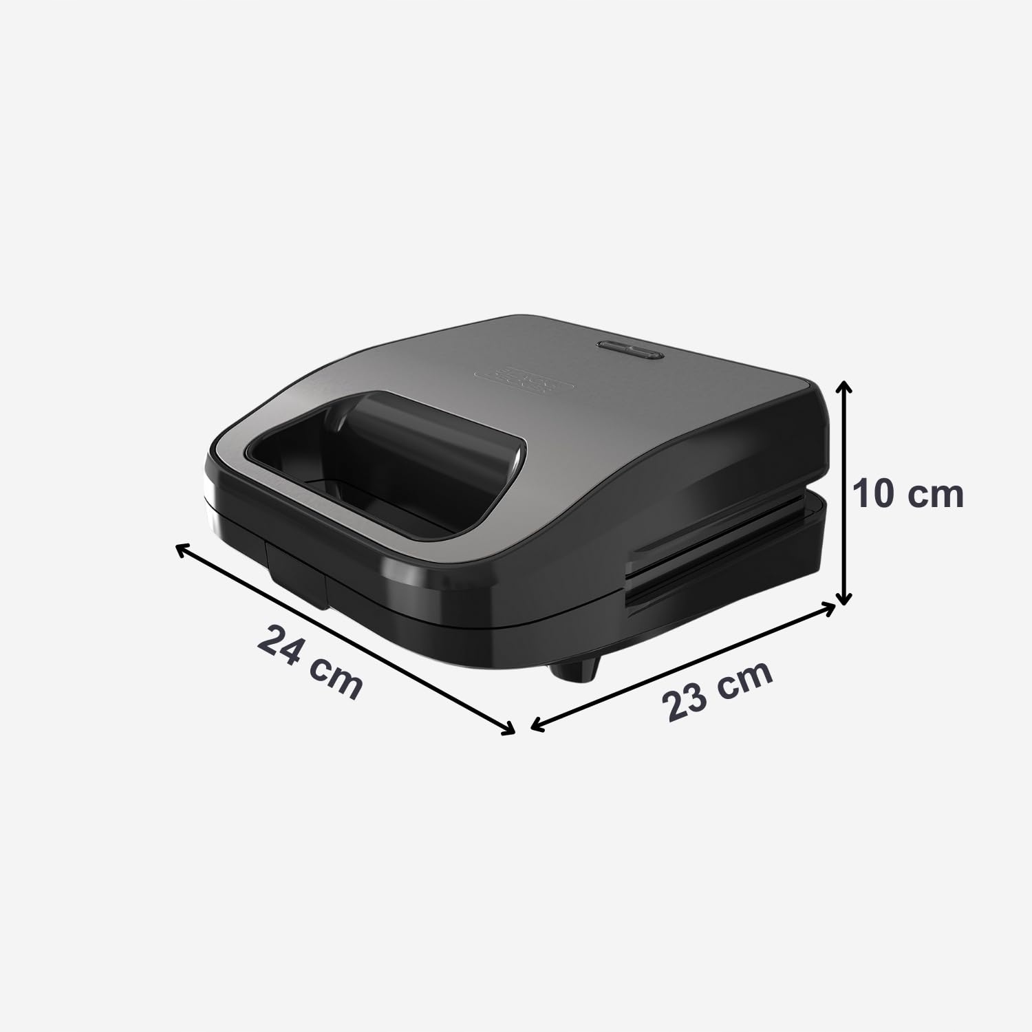 BLACK+DECKER Sandwichmaker 3w1 750W Wymienne Płyty Grill Wafle — miniatura 5