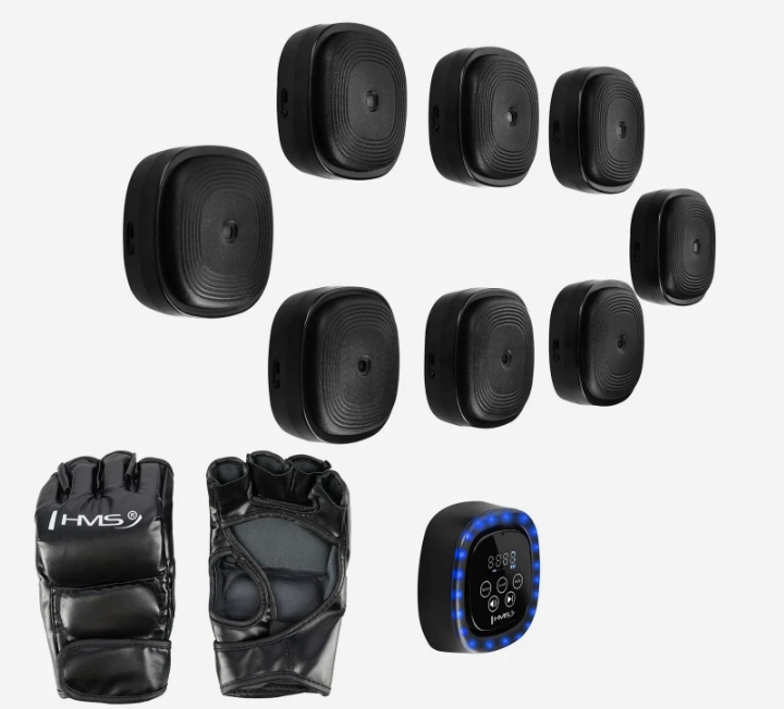 Tarcza Bokserska Modułowa Bluetooth Z Muzyką I Rękawicami TB05 Hms
