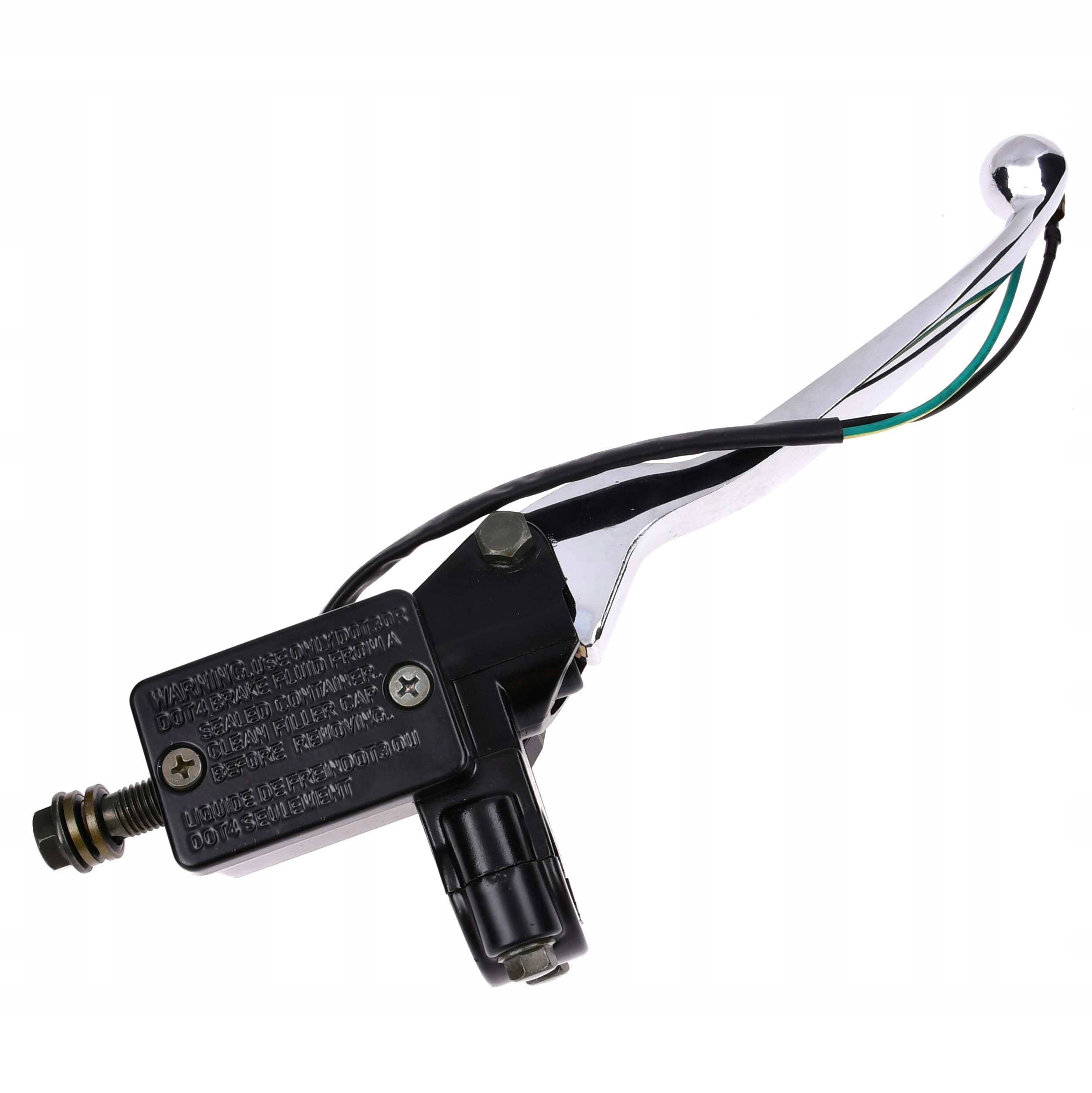 Univerzální brzdové čerpadlo s chromovanou 22mm klikou Yamaha Suzuki Honda