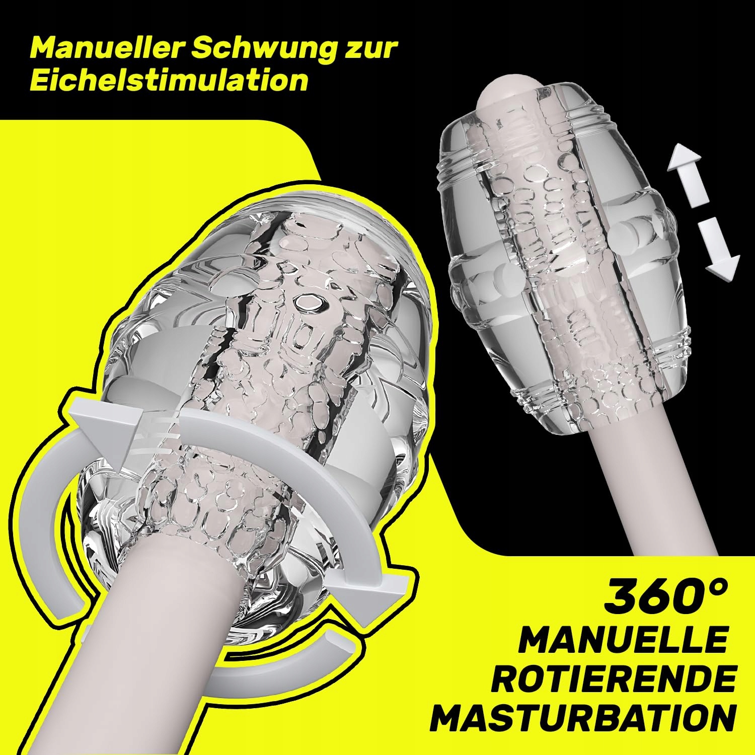 REALISTISCHER 3D MASTURBATOR KIESZEŃ DLA MĘŻCZYZN EROTYCZNA STYMULACJA — miniatura 4