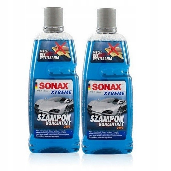 Sonax Xtreme 215300 Szampon 2w1 Koncentrat 2 x 1L