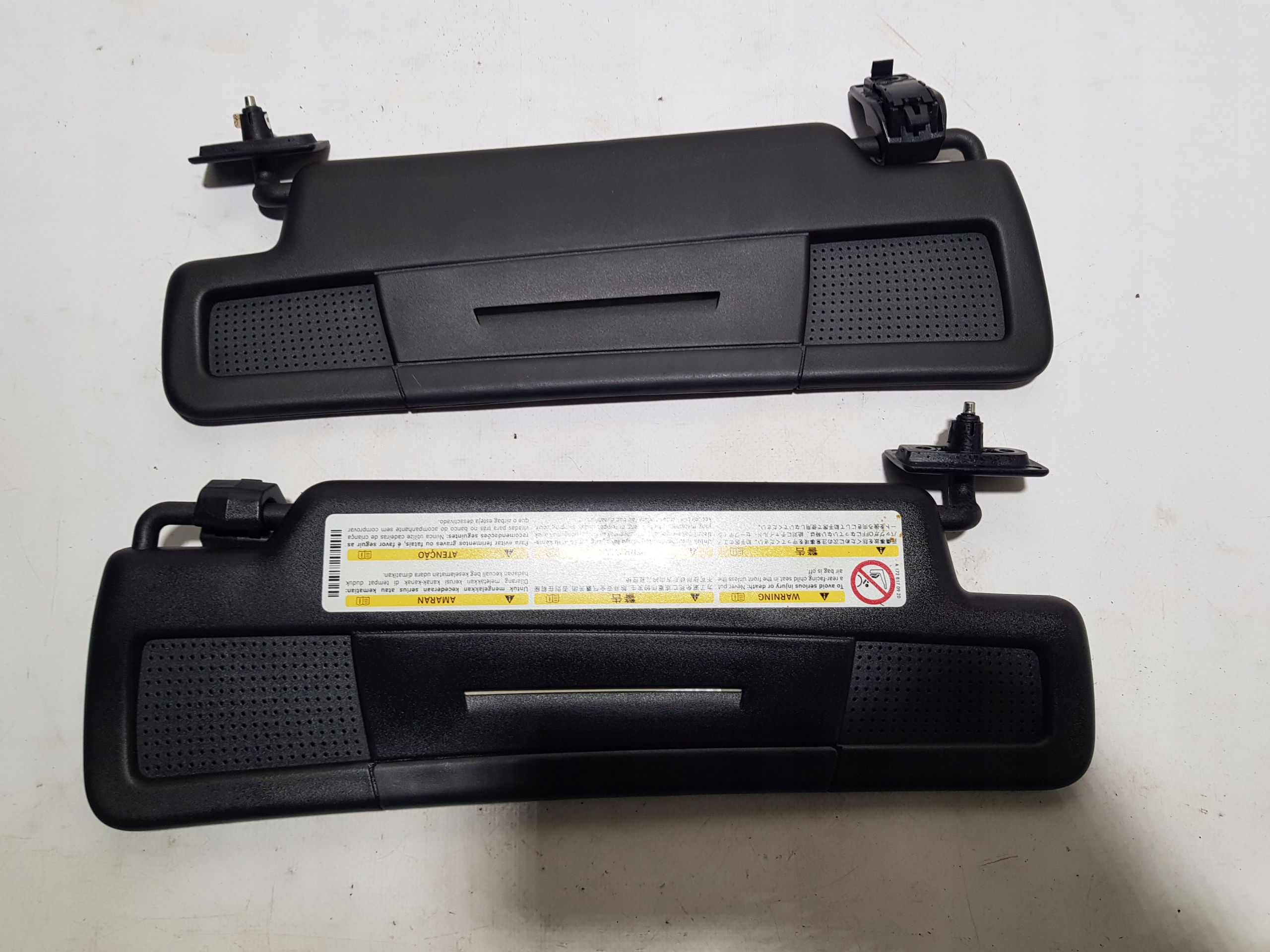 visors right left KOMPLET MERCEDES SLK R172 SLC W172