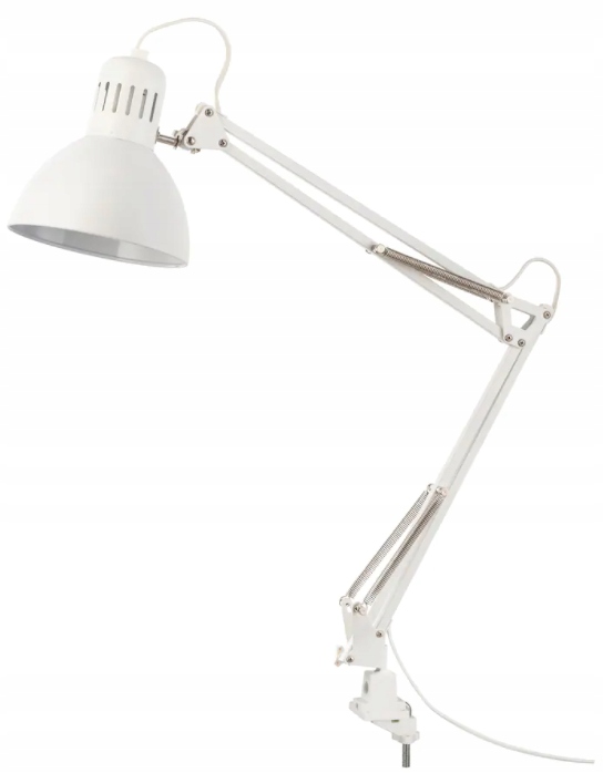 Фото - Настільна лампа IKEA Tertial Lampa Kreślarska Lampka Biurkowa Regulowana Szkolna Nocna Led 