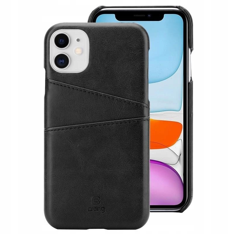 

Crong Neat Cover - Etui iPhone 11 z kieszeniami (c
