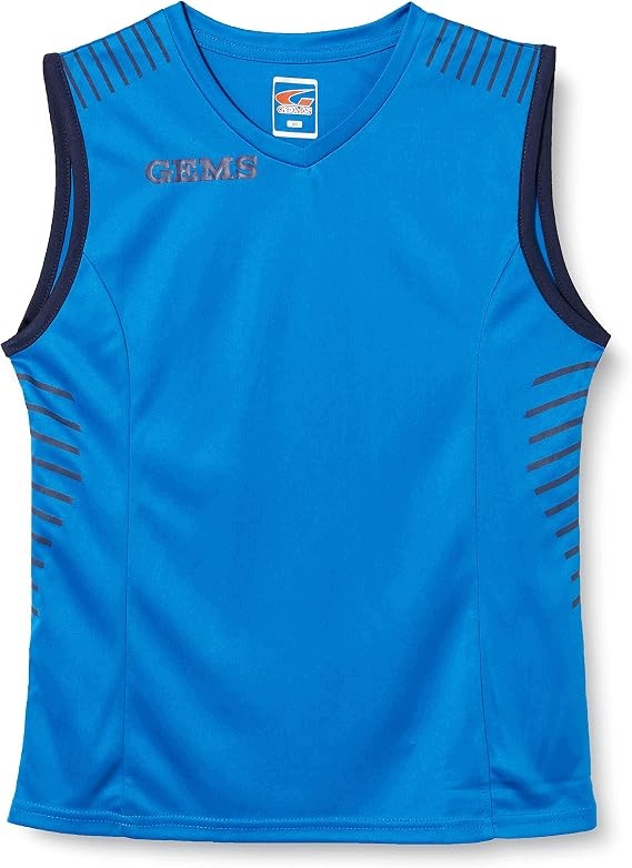 Gems Virgo Koszulka Bez Rękawów Sportowa Unisex Niebieska S