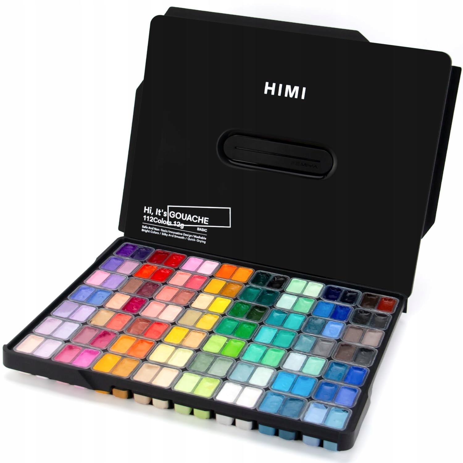Gouache barvy 112 barev Artfly Himi 12 ml Sada pro umělce a studenty