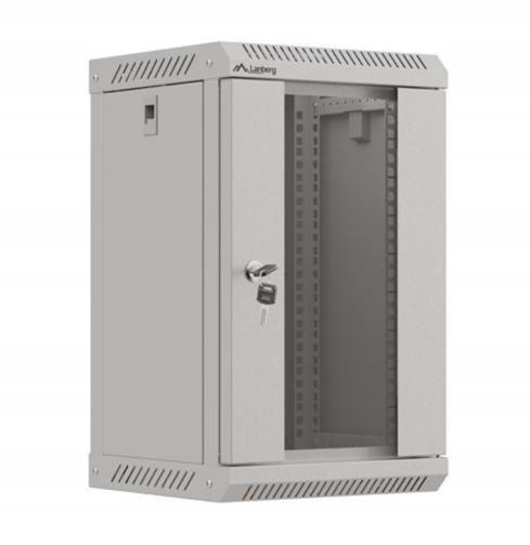 Lanberg Szafa instalacyjna rack wisząca 10 cali 9U 300x300 szara