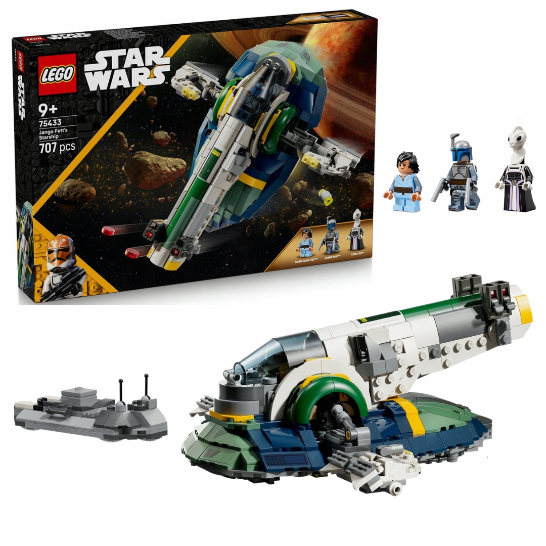 Lego 75433 Star Wars Loď Jango Fetta Jango Fett's Starship