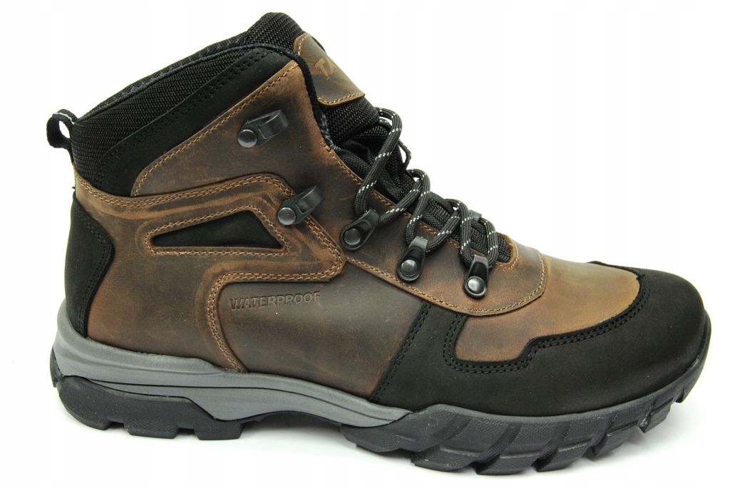 Tapi 9153 boty trapery Kůže hnědé Tex r 40