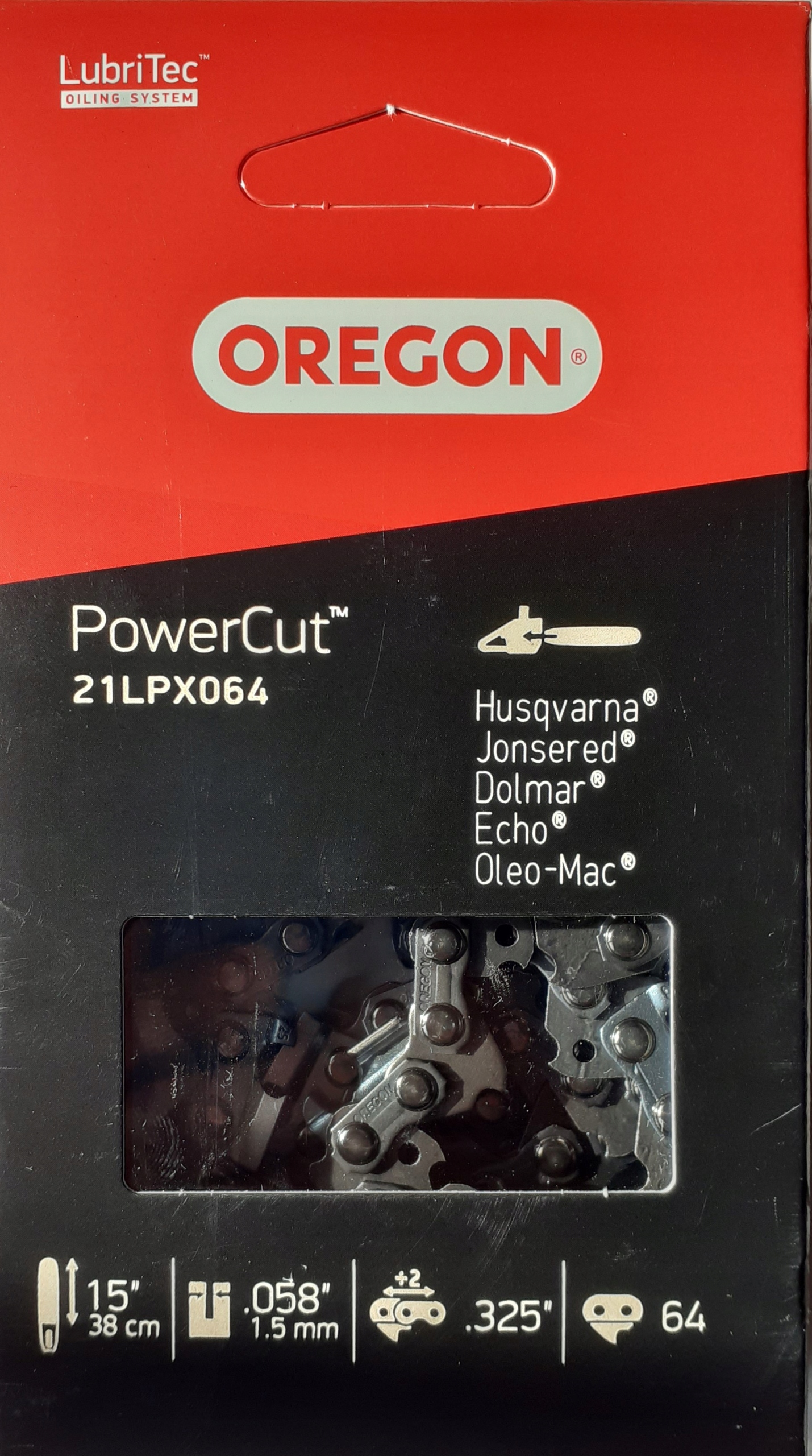 

Łańcuch 325'' 1,5mm 64 ogniwa Oregon Niebieski