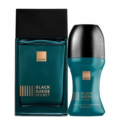 Avon Black Suede Secret Sada 2 Kosmetických Přípravků Voda Kulička
