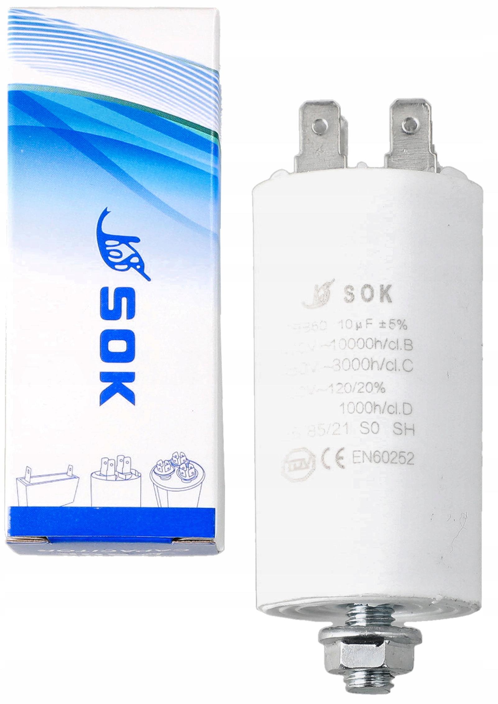 

Kondensator Rozruchowy Do Silnika 10uF 450V
