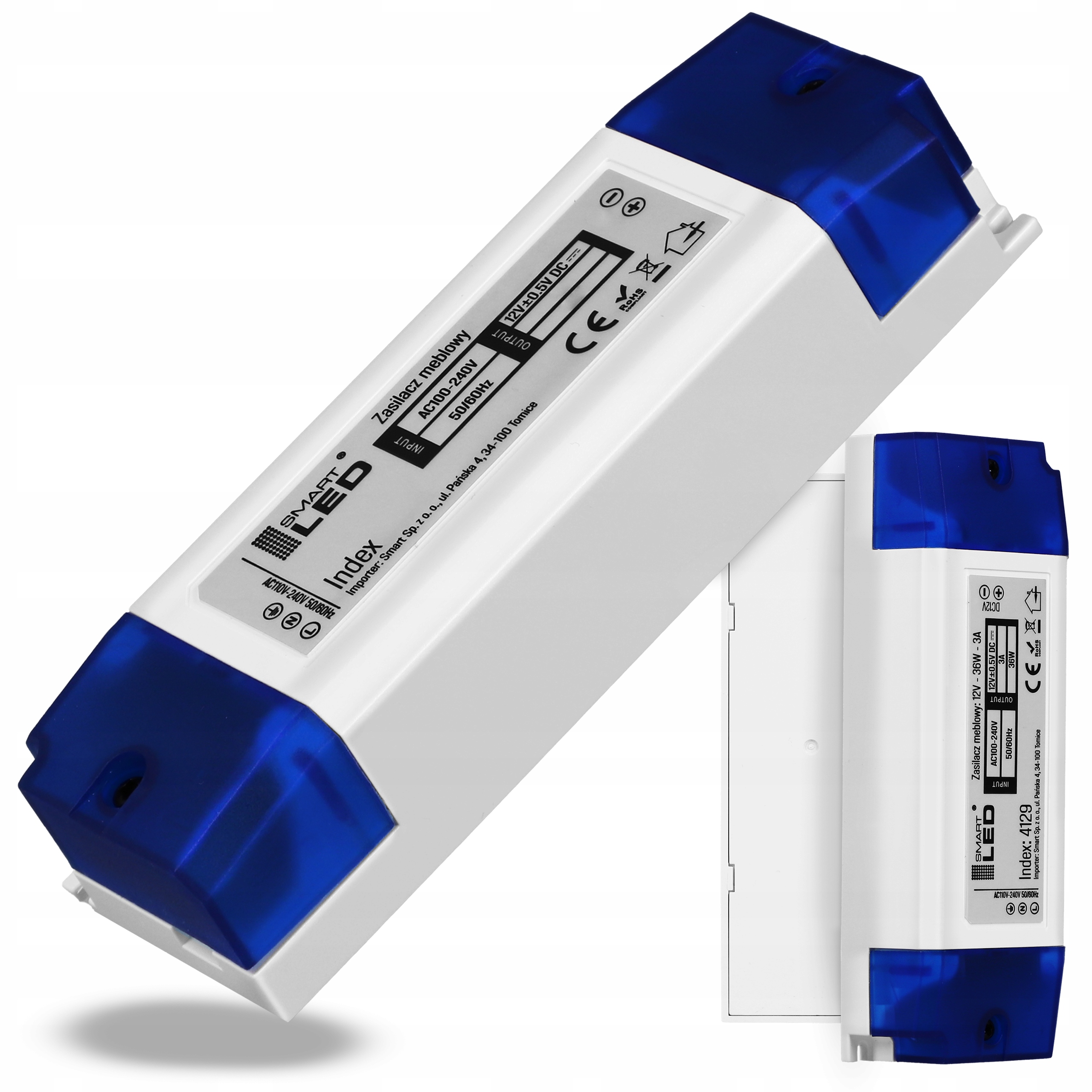 ZASILACZ MEBLOWY 12V 6,67A 80W DO TAŚMA LED EAN (GTIN) 5903707713110