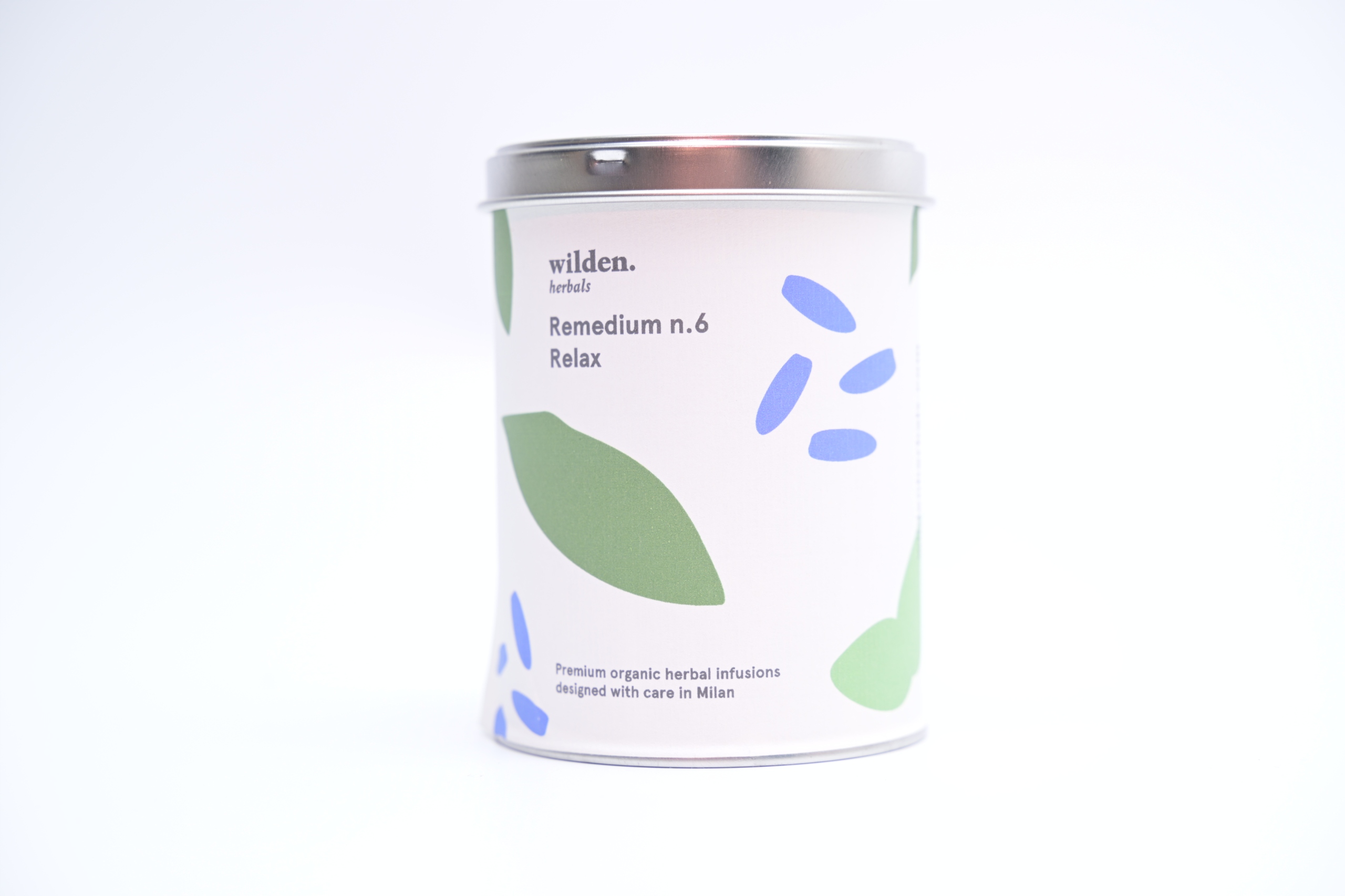 Bylinná směs Remedium n.6 Relax Wilden Herbals 90 g v plechovce
