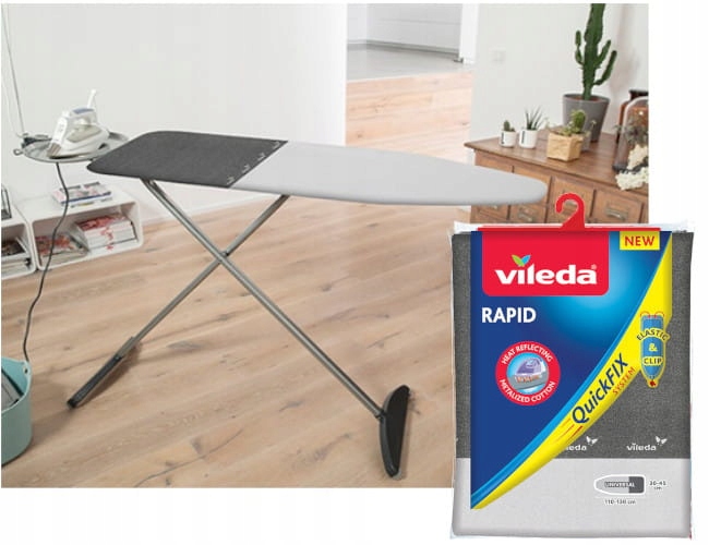 Pokrowiec na deskę do prasowania Vileda Rapid Kod producenta pokrowiec deske prasowanie metalizowany