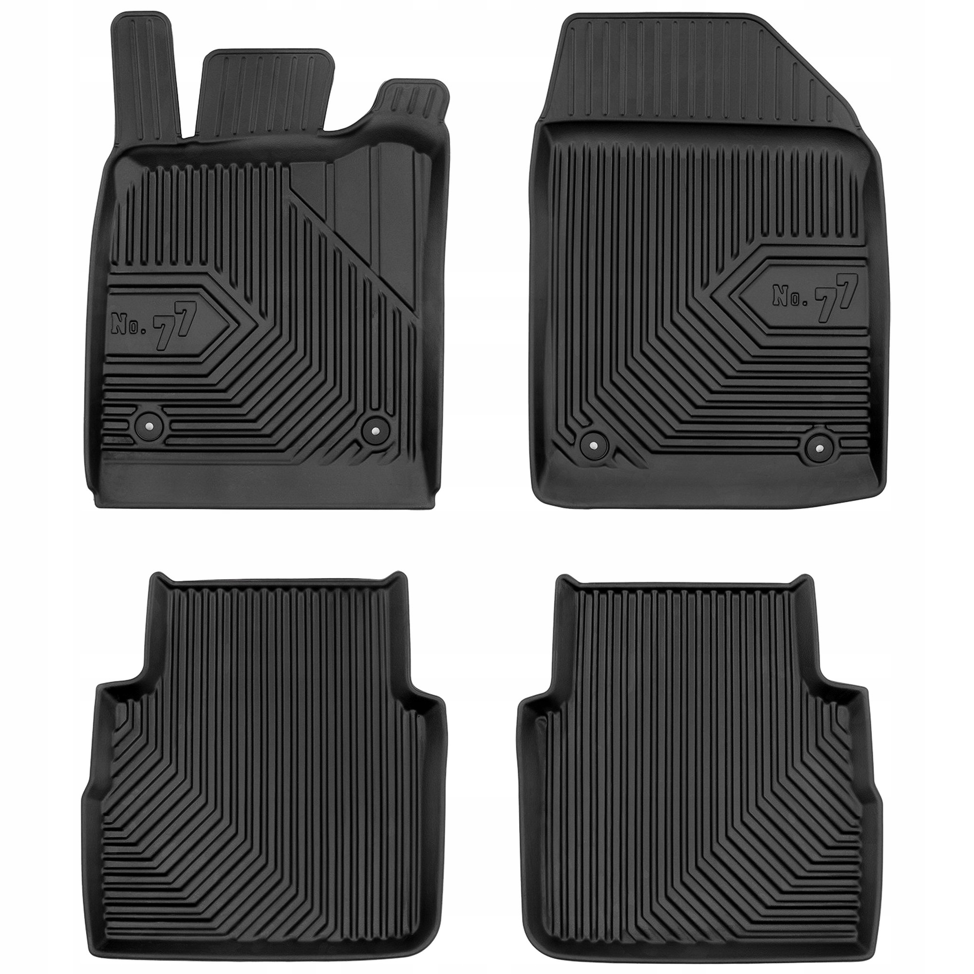 Dywaniki gumowe No.77 Opel Vectra C Kombi 2002-2008